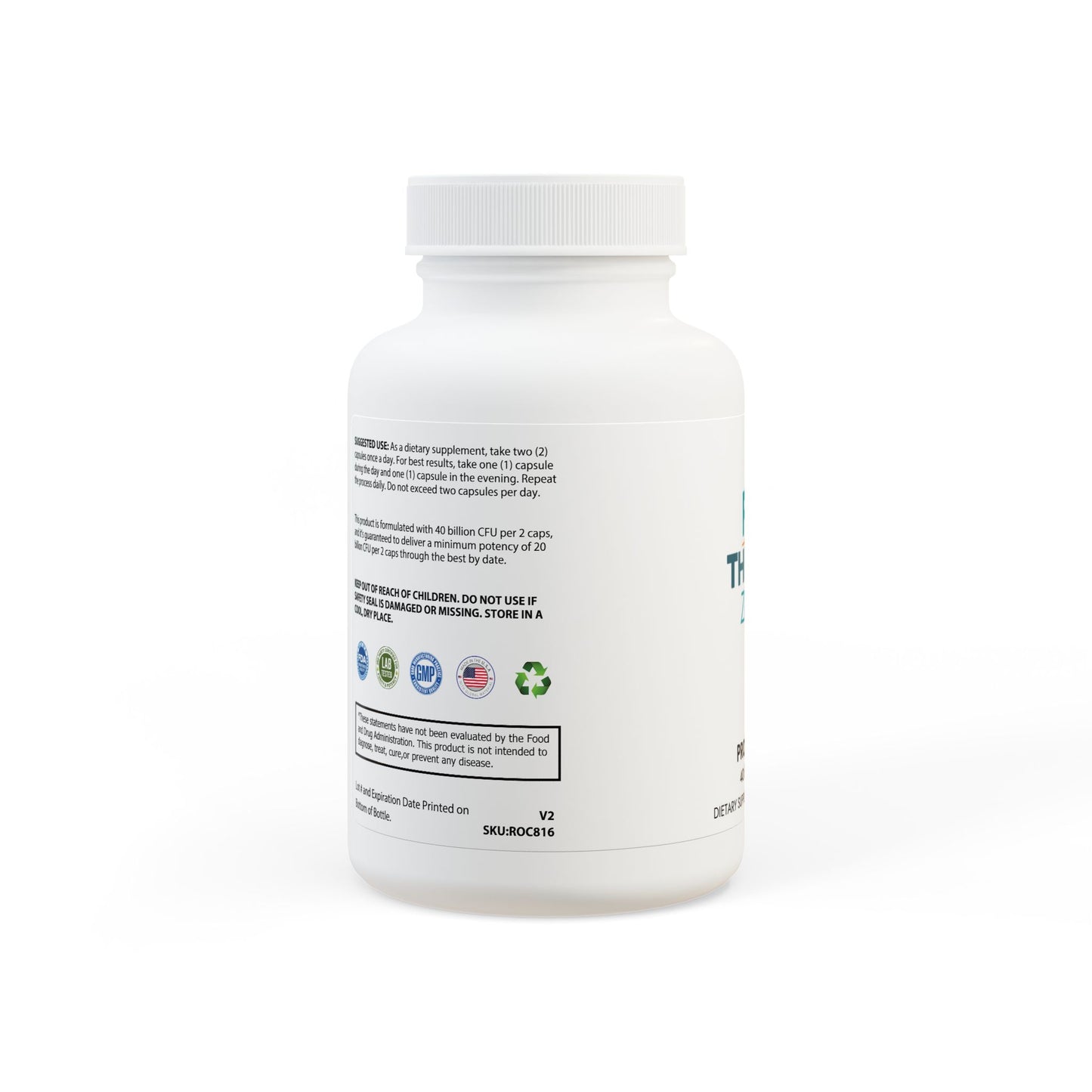 Probiotics Supplement - Boost Your Gut Health | Fit Thrive Zone