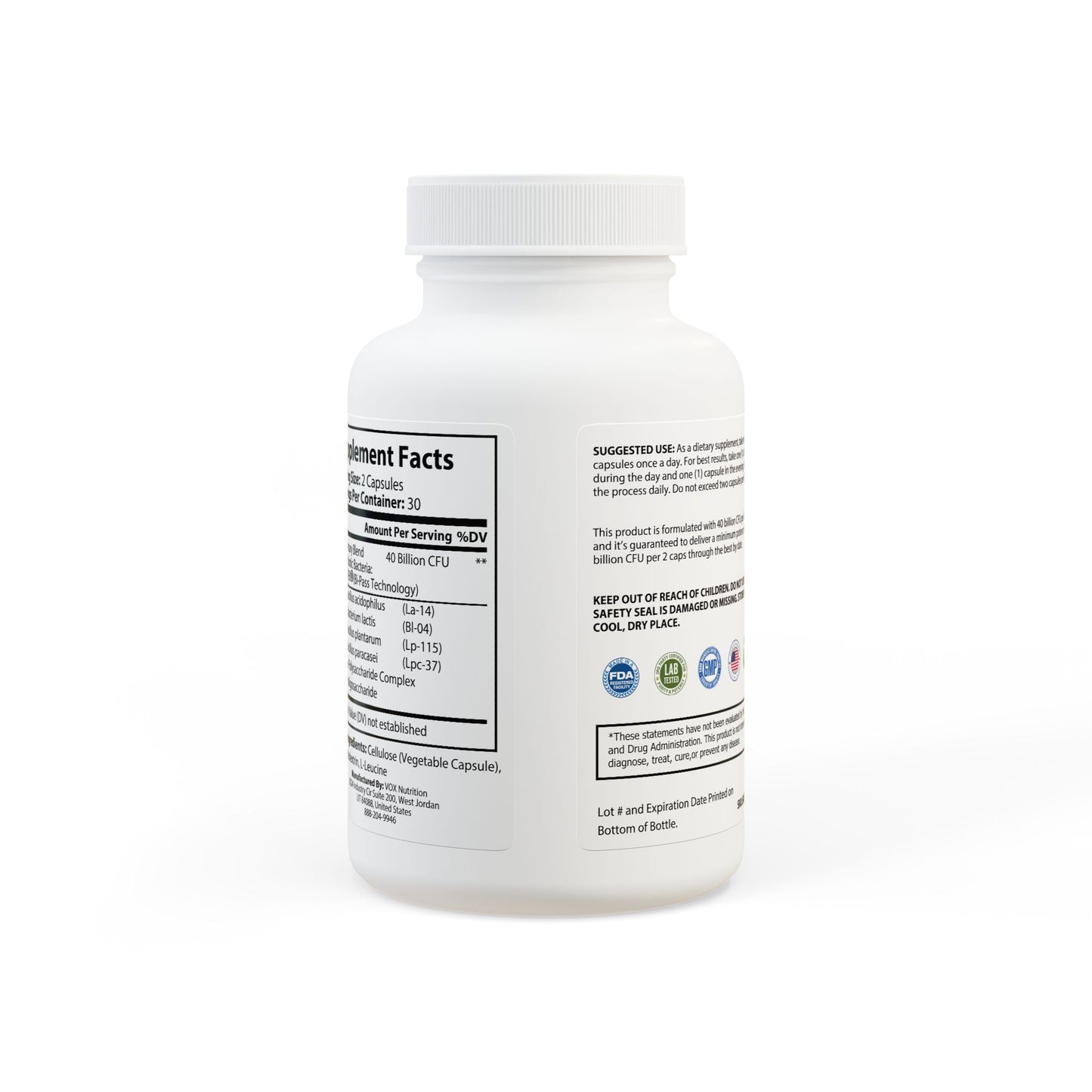 Probiotics Supplement - Boost Your Gut Health | Fit Thrive Zone