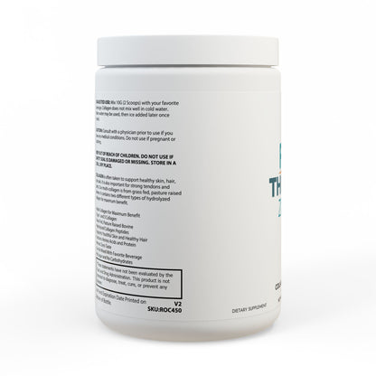 Collagen Peptides Type I & III Supplement (350g, 12.3oz)